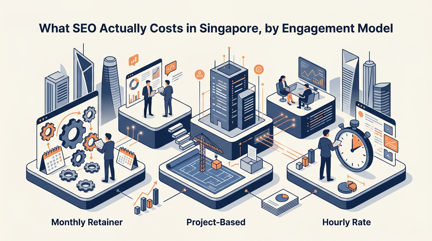 What SEO Actually Costs in Singapore, by Engagement Model — How Much Does SEO Cost in Singapore? The Complete 2026 Guide