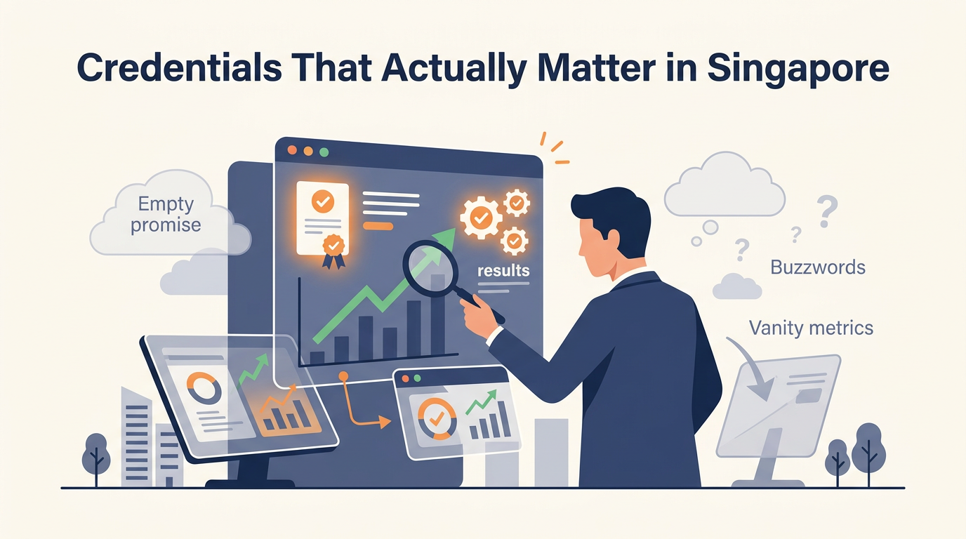 Credentials That Actually Matter in Singapore — SEO Expert Singapore: What to Look For (and Red Flags to Avoid)