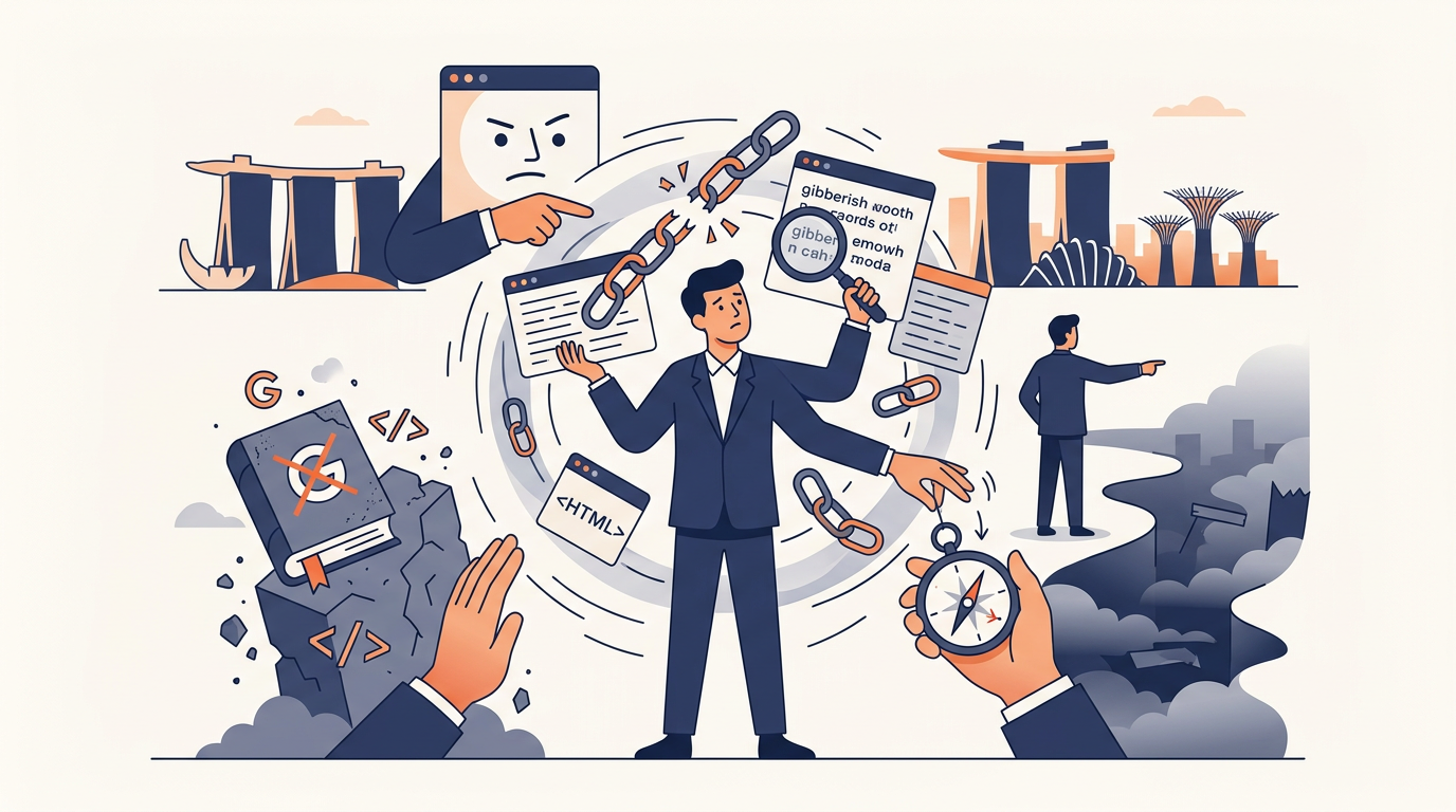 What to Avoid in SEO Training — SEO Training Singapore: Self-Taught vs Courses vs On-the-Job Learning